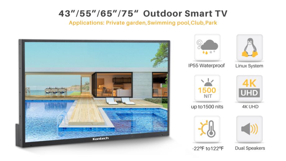 Full-sun Outdoor TV Supplier Manufacturer Support OEM ODM